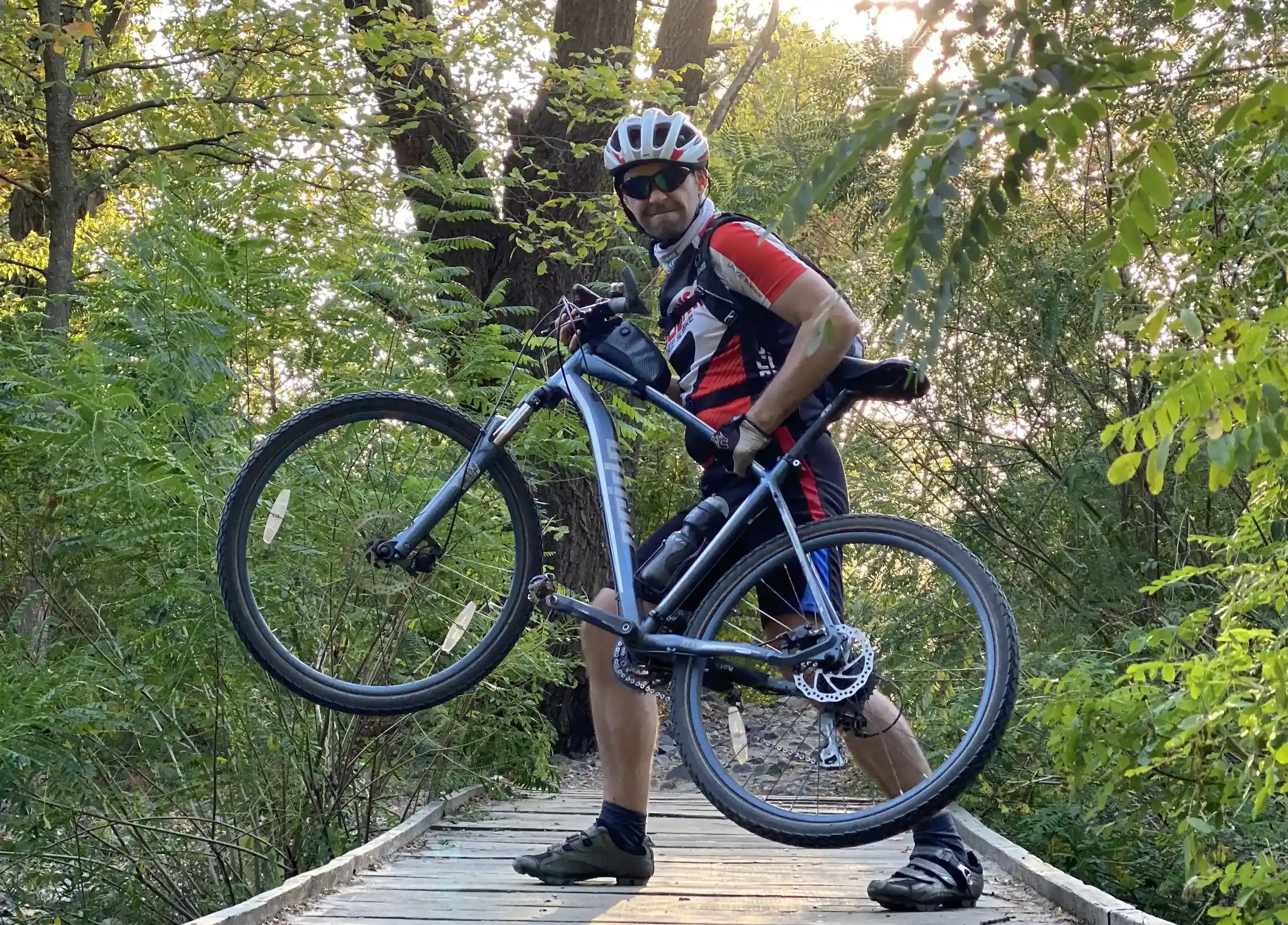 Biking